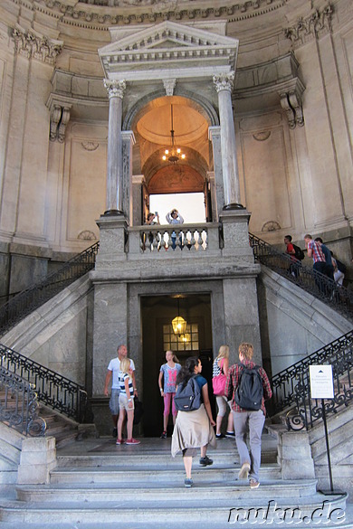 Kungliga Slottet und Slottskyrkan - Königliches Schloss und Schlosskirche in Stockholm, Schweden