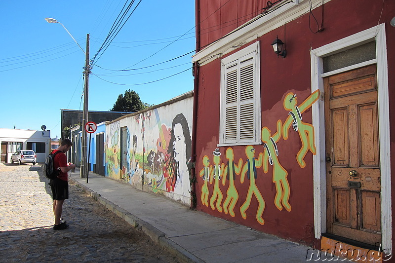 Kunst in Valparaiso, Chile