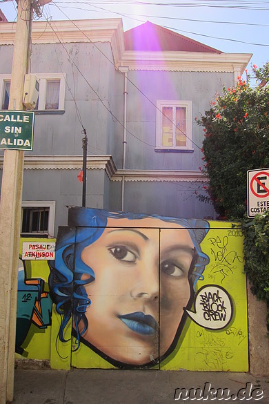 Kunst in Valparaiso, Chile