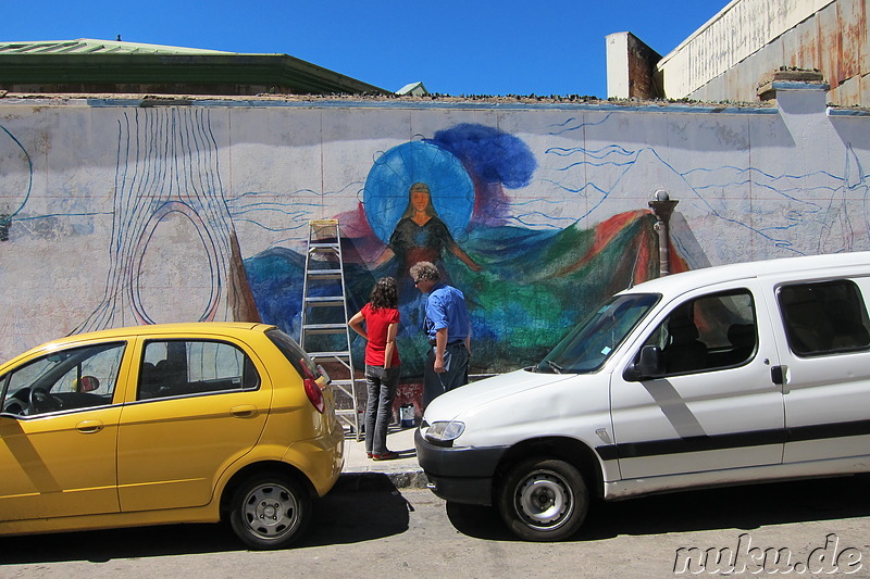 Kunst in Valparaiso, Chile