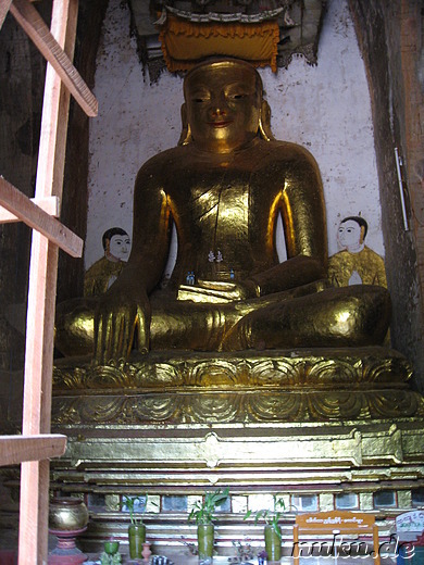 Kyauk Gu Ohnmin Cave - Tempelhöhle in Bagan, Myanmar