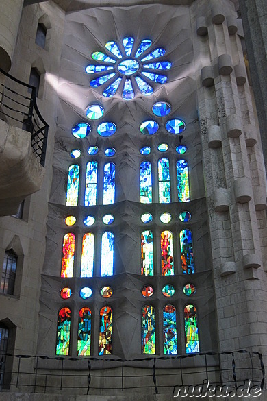 La Sagrada Familia - Kathedrale von Gaudi in Barcelona, Spanien