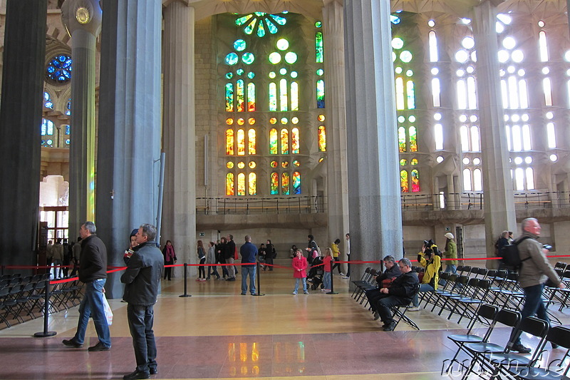 La Sagrada Familia - Kathedrale von Gaudi in Barcelona, Spanien