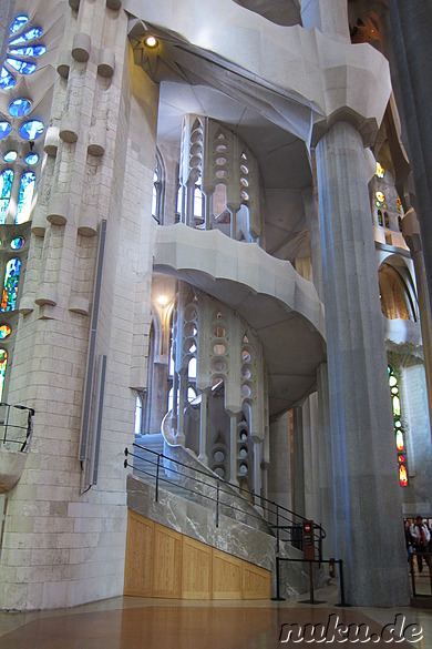 La Sagrada Familia - Kathedrale von Gaudi in Barcelona, Spanien