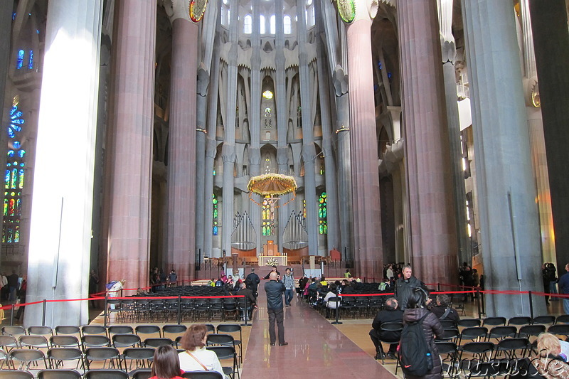 La Sagrada Familia - Kathedrale von Gaudi in Barcelona, Spanien