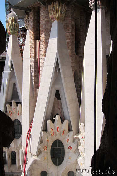 La Sagrada Familia - Kathedrale von Gaudi in Barcelona, Spanien