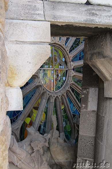 La Sagrada Familia - Kathedrale von Gaudi in Barcelona, Spanien