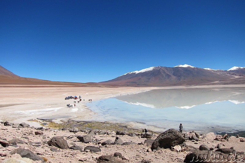 Laguna Blanca in Uyuni, Bolivien