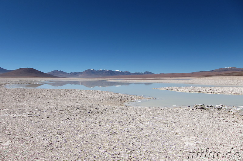 Laguna Verde in Uyuni, Bolivien