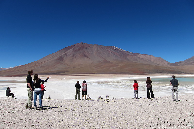 Laguna Verde in Uyuni, Bolivien