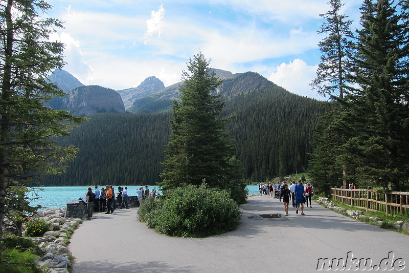 Lake Louise - See im Banff National Park in Alberta, Kanada