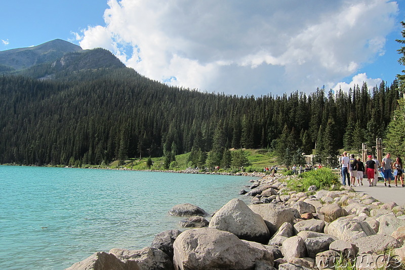 Lake Louise - See im Banff National Park in Alberta, Kanada