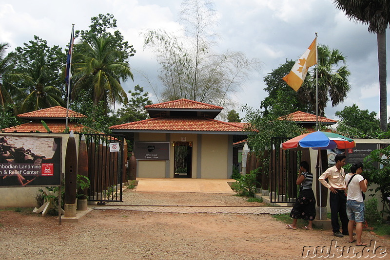 Landminen-Museum in Siem Reap, Kambodscha