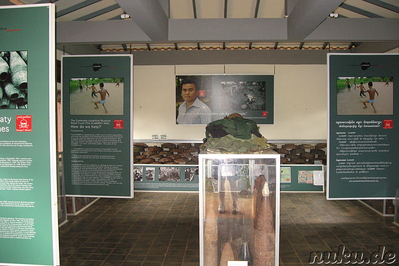 Landminen-Museum in Siem Reap, Kambodscha