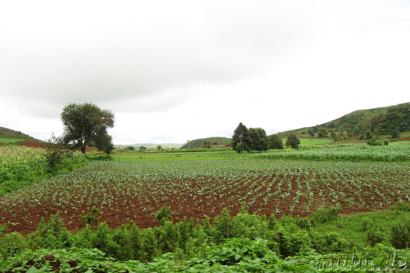 Landschaft in Burma