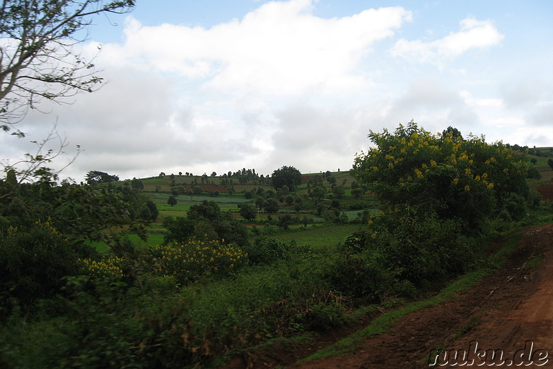 Landschaft in Burma