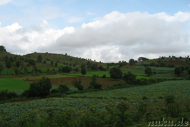 Landschaft in Burma