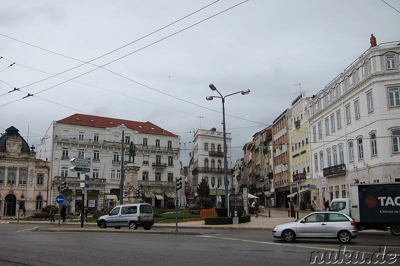 Largo da Portagem in Coimbra, Portugal