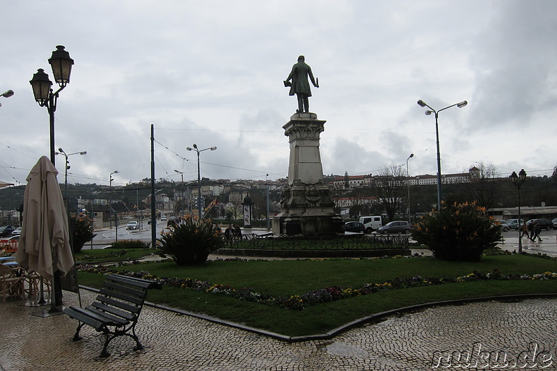 Largo da Portagem in Coimbra, Portugal