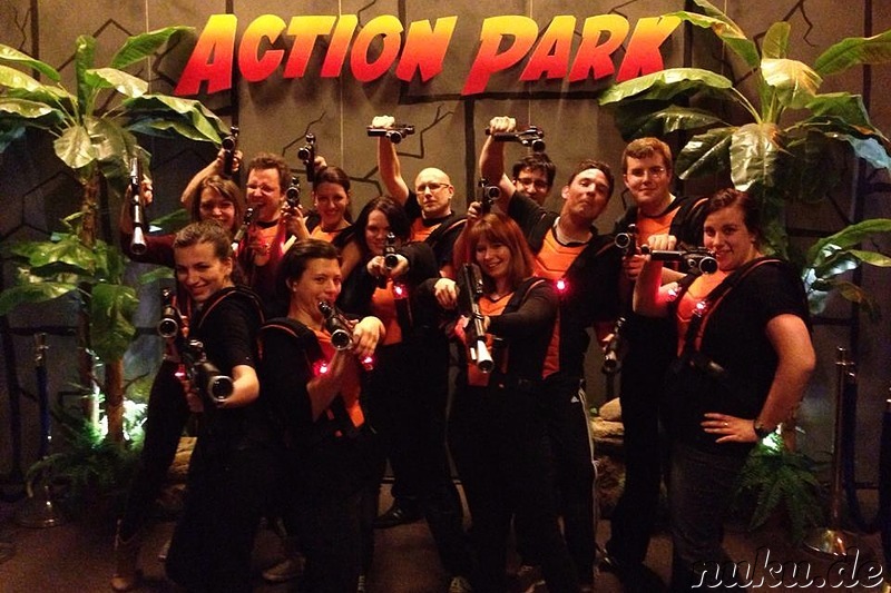 Lasertag im ActionPark in Nürnberg, Bayern