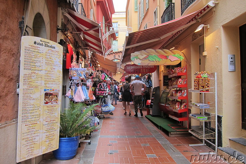 Le Rocher - Historisches Stadtviertel von Monaco