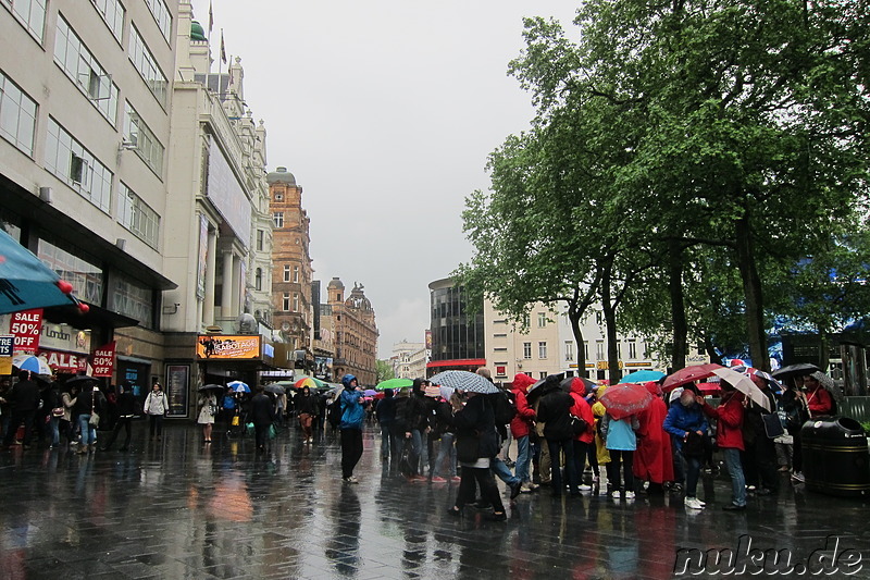 Leicester Square in London, England