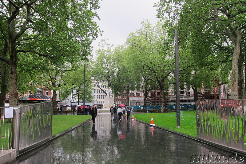 Leicester Square in London, England