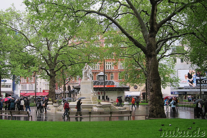 Leicester Square in London, England