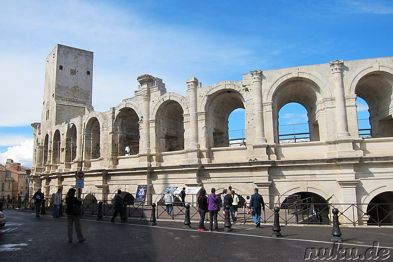 Les Arenes in Arles, Frankreich