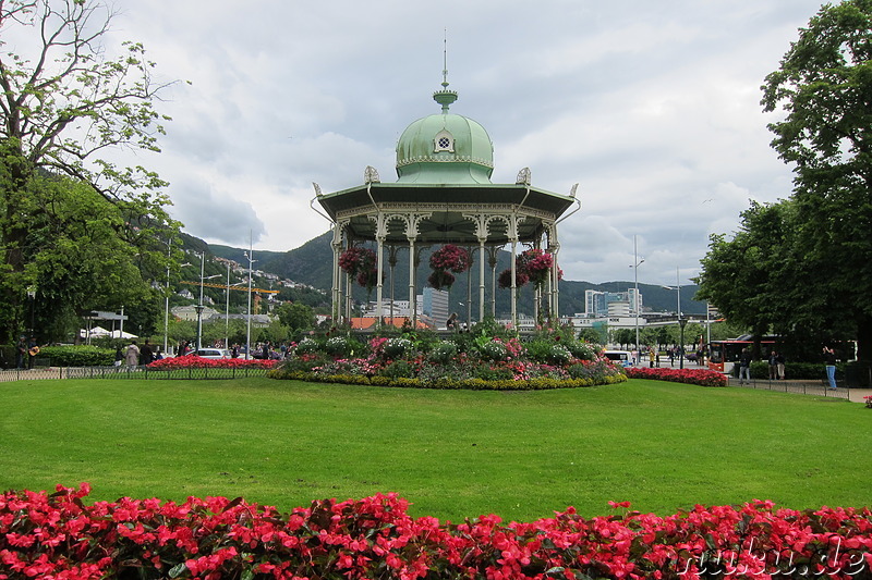 Lille Lungegardsvann - Parkanlage in Bergen, Norwegen