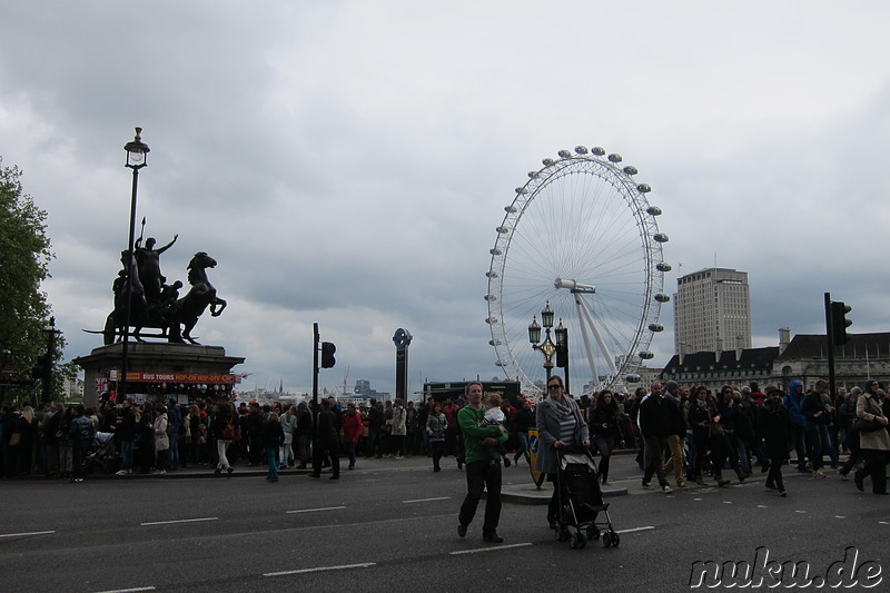 London Eye - Riesenrad in London, England