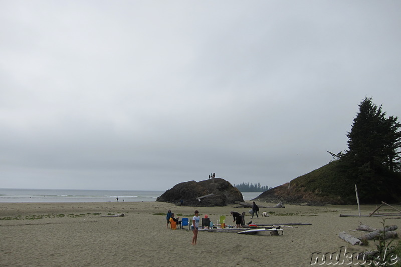 Long Beach Cove - Strand auf Vancouver Island, Kanada