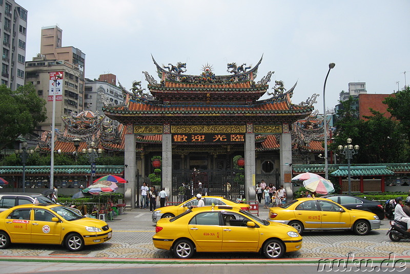 Longshan Tempel in Taipei, Taiwan