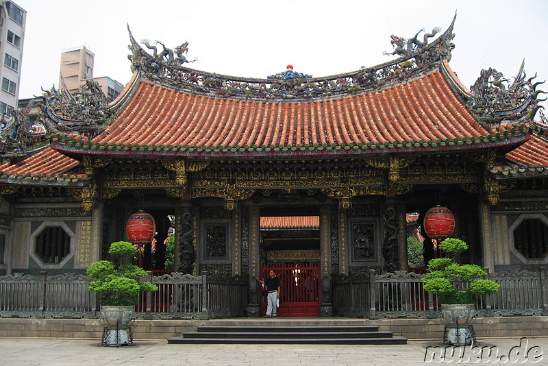 Longshan Tempel in Taipei, Taiwan