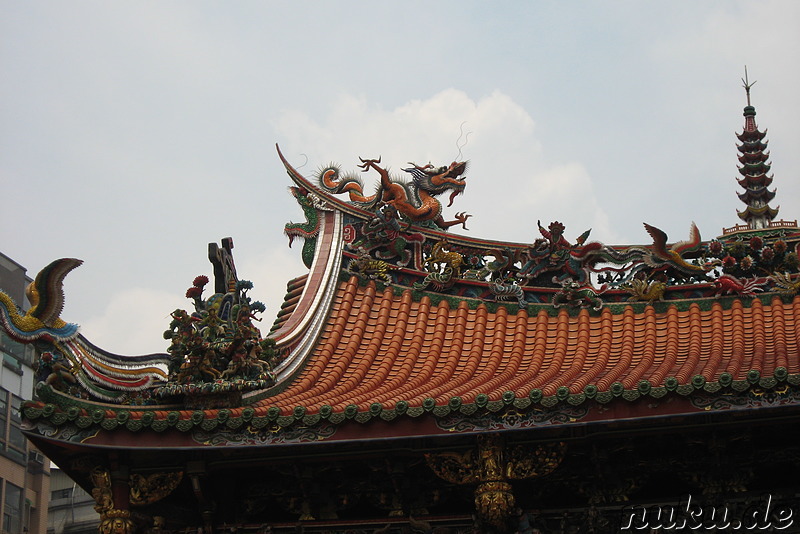 Longshan Tempel in Taipei, Taiwan