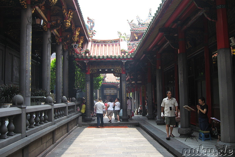 Longshan Tempel in Taipei, Taiwan