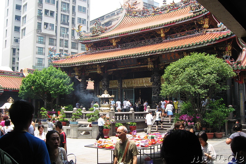 Longshan Tempel in Taipei, Taiwan