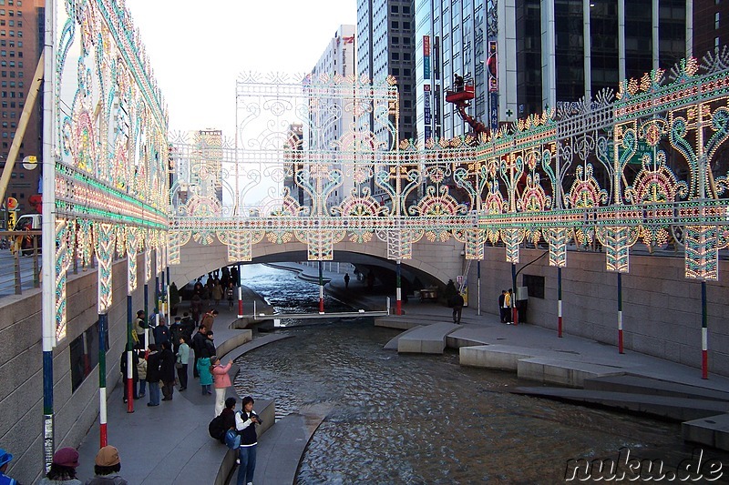 Luminarie am Cheonggyecheon