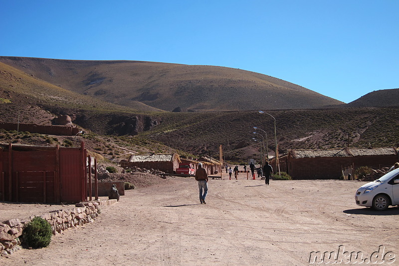 Machuca Village in der Atacamawüste, Chile