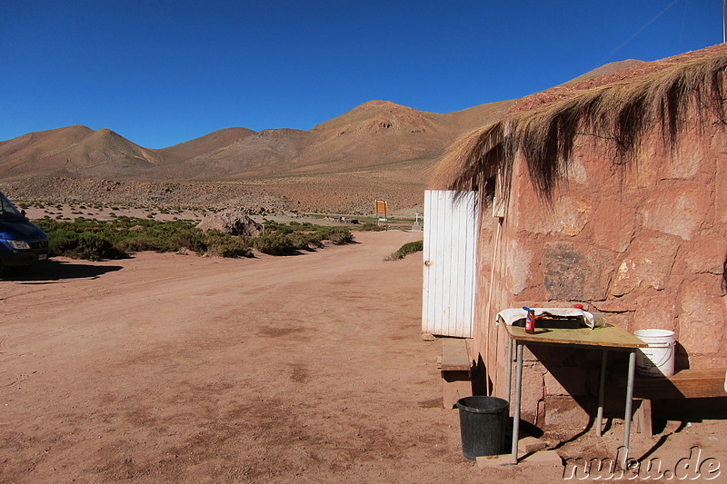 Machuca Village in der Atacamawüste, Chile