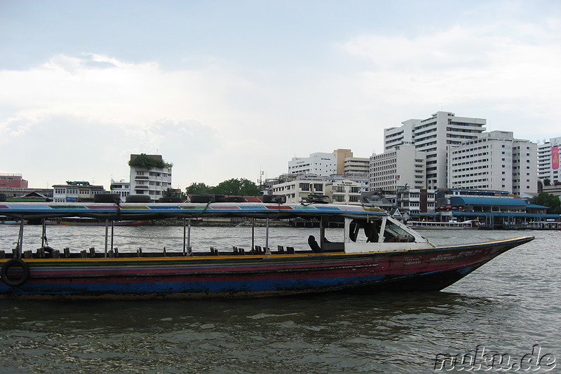 Mae Nam Chao Phraya Fluss in Bangkok, Thailand