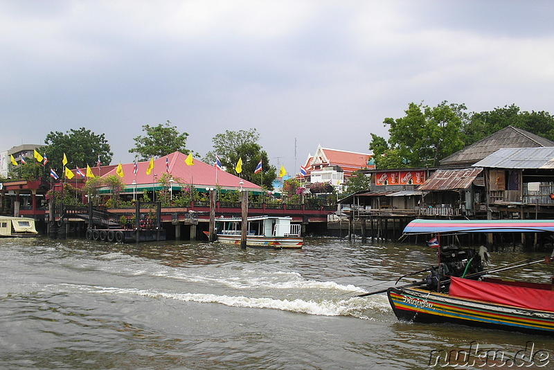 Mae Nam Chao Phraya Fluss in Bangkok, Thailand