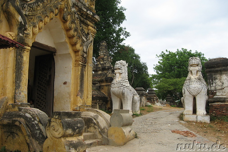 Maha Aungmye Bonzan - Kloster in Inwa bei Mandalay, Myanmar