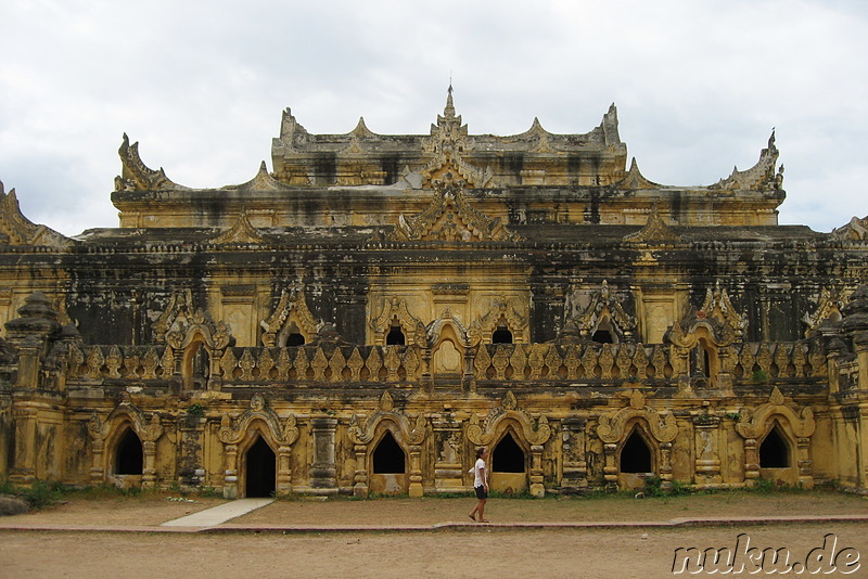 Maha Aungmye Bonzan - Kloster in Inwa bei Mandalay, Myanmar