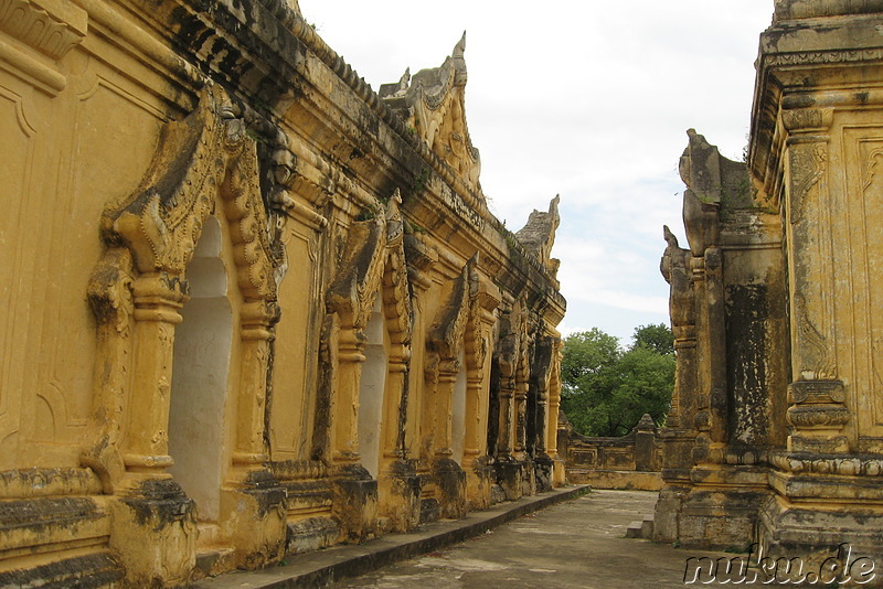 Maha Aungmye Bonzan - Kloster in Inwa bei Mandalay, Myanmar