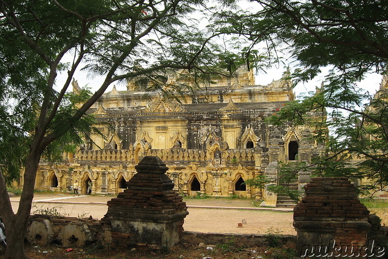 Maha Aungmye Bonzan - Kloster in Inwa bei Mandalay, Myanmar