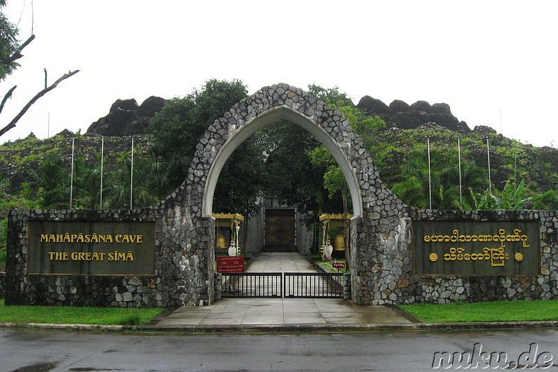 Maha Pasan Guha - Buddhistisches Veranstaltungszentrum in Yangon, Myanmar