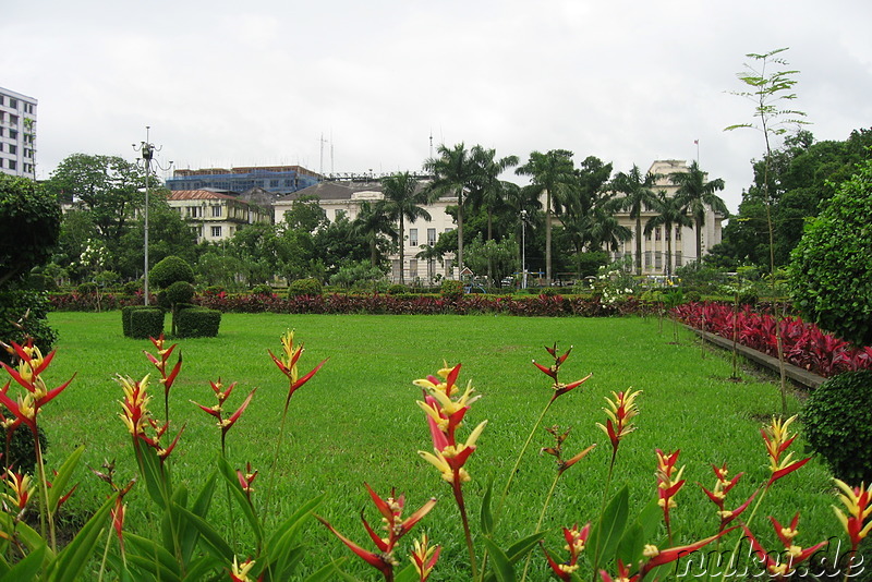 Mahabandoola Garden in Yangon, Myanmar