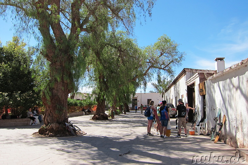 Main Square in San Pedro de Atacama, Chile