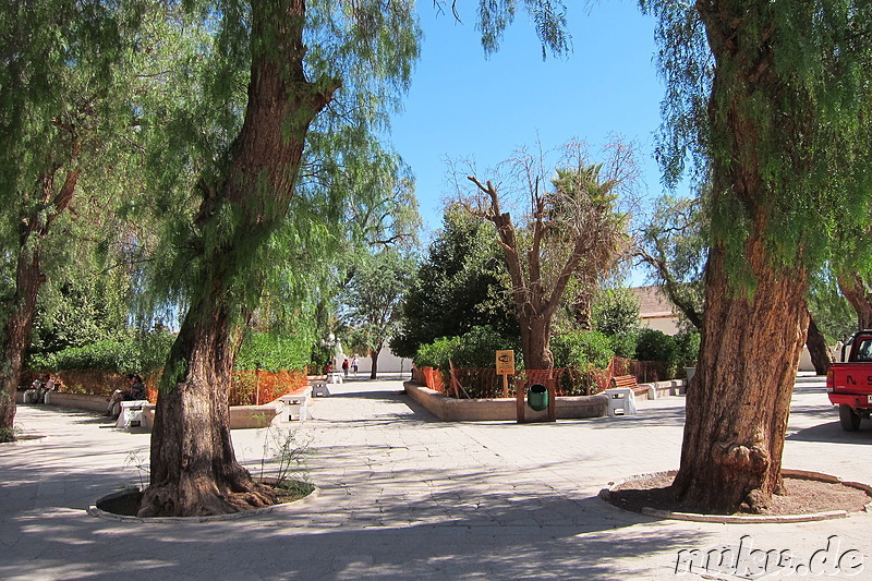 Main Square in San Pedro de Atacama, Chile